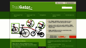 What Trail-gator.cz website looked like in 2018 (6 years ago)