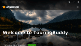 What Touringbuddy.com website looked like in 2018 (6 years ago)