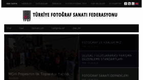 What Tfsf.org.tr website looked like in 2018 (6 years ago)