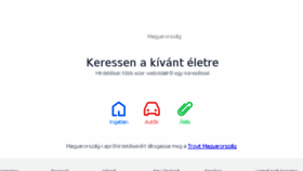 What Trovit.hu website looked like in 2018 (6 years ago)