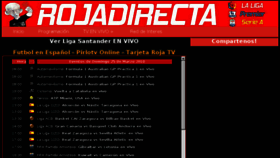 What Tvrojadirecta.me website looked like in 2018 (6 years ago)