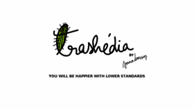 What Trashedia.com website looked like in 2018 (6 years ago)