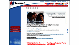 What Teamsoft.com website looked like in 2018 (6 years ago)
