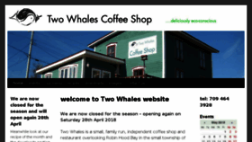 What Twowhales.com website looked like in 2018 (6 years ago)