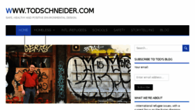 What Todschneider.com website looked like in 2018 (6 years ago)