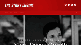 What Thestoryengine.co website looked like in 2018 (6 years ago)