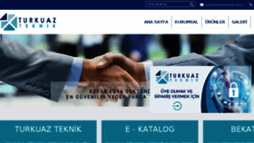 What Turkuazteknik.com.tr website looked like in 2018 (6 years ago)