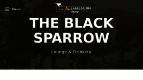 What Theblacksparrow.co.nz website looked like in 2018 (6 years ago)