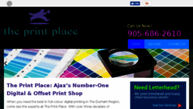 What Theprintplace.info website looked like in 2018 (6 years ago)