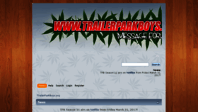 What Trailerparkboys.org website looked like in 2018 (6 years ago)