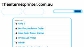 What Theinternetprinter.com.au website looked like in 2018 (6 years ago)