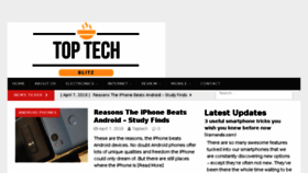 What Toptechblitz.com.ng website looked like in 2018 (6 years ago)