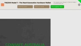 What Trezoraustralia.com.au website looked like in 2018 (6 years ago)