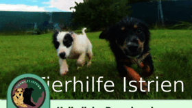 What Tierhilfe-istrien.org website looked like in 2018 (6 years ago)