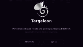 What Targeleon.com website looked like in 2018 (6 years ago)