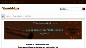What Tabakswinkel.com website looked like in 2018 (6 years ago)