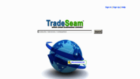 What Tradeseam.com website looked like in 2011 (12 years ago)
