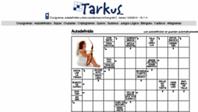 What Tarkus.info website looked like in 2018 (7 years ago)