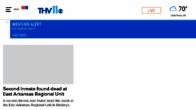 What Thv11.com website looked like in 2018 (6 years ago)