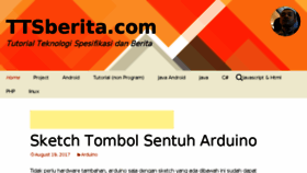 What Ttsberita.com website looked like in 2018 (6 years ago)