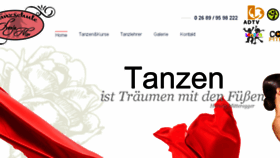 What Tanzschule-svenja-mies.de website looked like in 2018 (6 years ago)