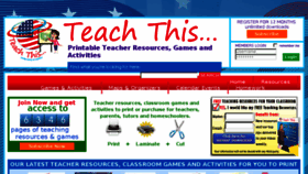 What Teachthis.com website looked like in 2018 (6 years ago)