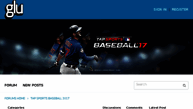 What Tapsportsbaseballforums.com website looked like in 2018 (6 years ago)