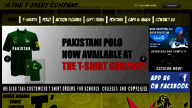 What Thetshirtcompany.com.pk website looked like in 2018 (6 years ago)
