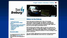 What Taxibreburg.nl website looked like in 2018 (6 years ago)
