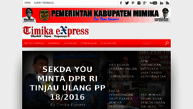 What Timikaexpress.com website looked like in 2018 (6 years ago)