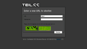What Teil.cc website looked like in 2018 (6 years ago)