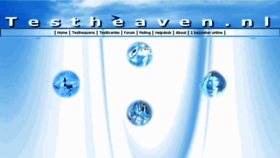 What Testheaven.nl website looked like in 2018 (6 years ago)