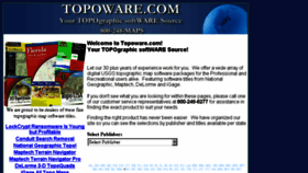 What Topoware.com website looked like in 2018 (6 years ago)