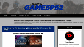 What Torrentgamesps2.info website looked like in 2018 (6 years ago)
