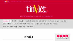 What Tinviet.net.vn website looked like in 2018 (6 years ago)