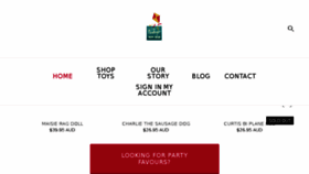 What Thevintagetoybox.com.au website looked like in 2018 (6 years ago)