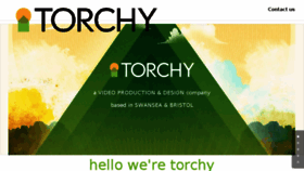 What Torchydesign.co.uk website looked like in 2018 (6 years ago)