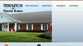 What Templetonfuneralhome.com website looked like in 2018 (6 years ago)