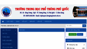 What Thptphuquoc.edu.vn website looked like in 2018 (6 years ago)
