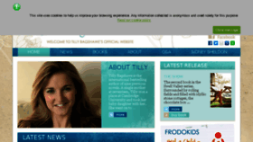 What Tillybagshawe.com website looked like in 2018 (6 years ago)