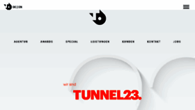 What Tunnel23.com website looked like in 2018 (6 years ago)