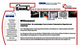 What Tankschutz-beel.de website looked like in 2018 (6 years ago)