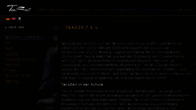What Tanzzeit-berlin.de website looked like in 2018 (6 years ago)