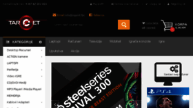 What Target.ba website looked like in 2018 (7 years ago)