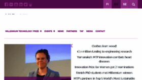 What Taf.fi website looked like in 2018 (7 years ago)
