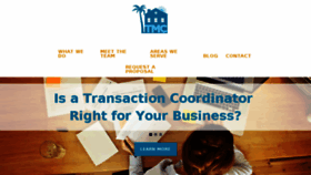What Transactionmanagementconsultants.com website looked like in 2018 (6 years ago)