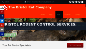 What Thebristolratcompany.co.uk website looked like in 2018 (6 years ago)