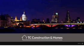 What Tc-construction.uk website looked like in 2018 (6 years ago)