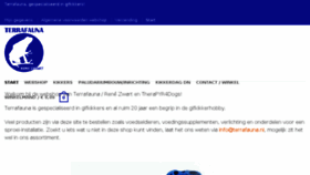 What Terrafauna.nl website looked like in 2018 (6 years ago)