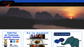 What Tourismethaifr.com website looked like in 2018 (6 years ago)